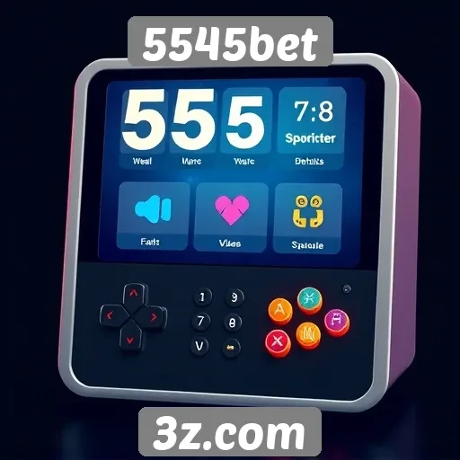 Interface do usuário do 5545bet é amigável