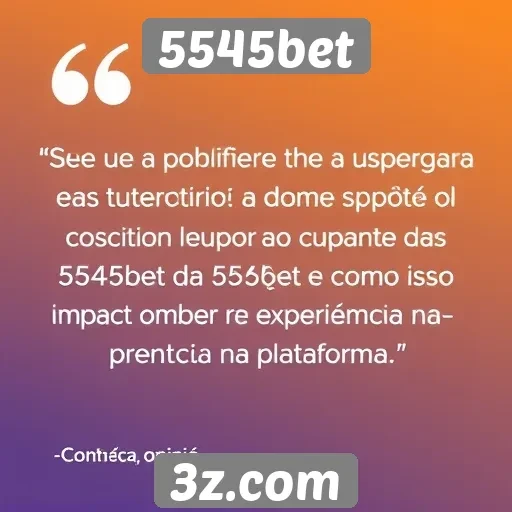 Recepção dos usuários em relação ao suporte ao cliente da 5545bet